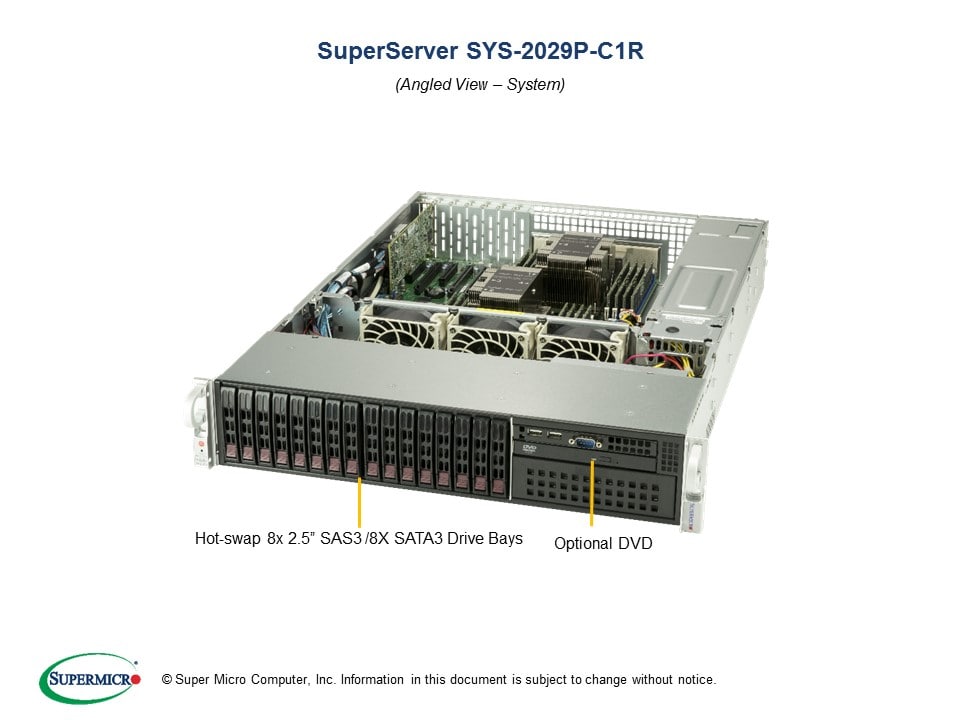 Supermicro Server SYS-2029P-C1R