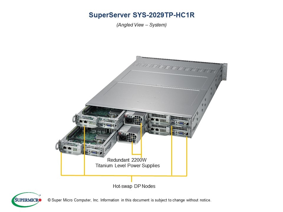 Supermicro Server SYS-2029TP-HC1R