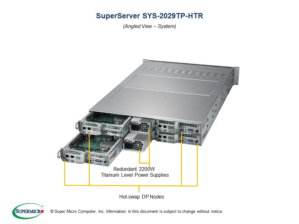 Supermicro Server SYS-2029TP-HTR