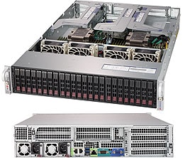 Supermicro SYS-2029U-E1CRT — top view