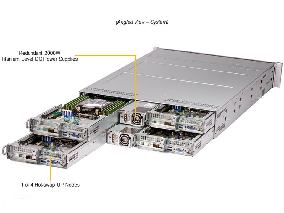 Supermicro SYS-210TP-HPTRD — angle view