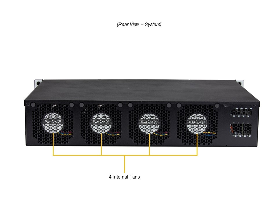 Supermicro SYS-211E-FRDN13P — rear view