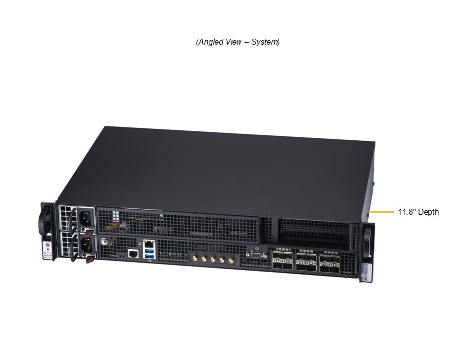 Supermicro SYS-211E-FRN13P — angle view