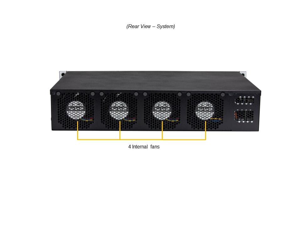 Supermicro SYS-211E-FRN2T — rear view
