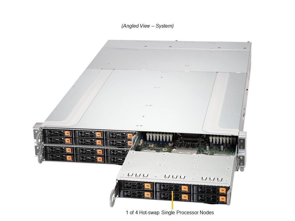 Supermicro SYS-211GT-HNTR — angle view