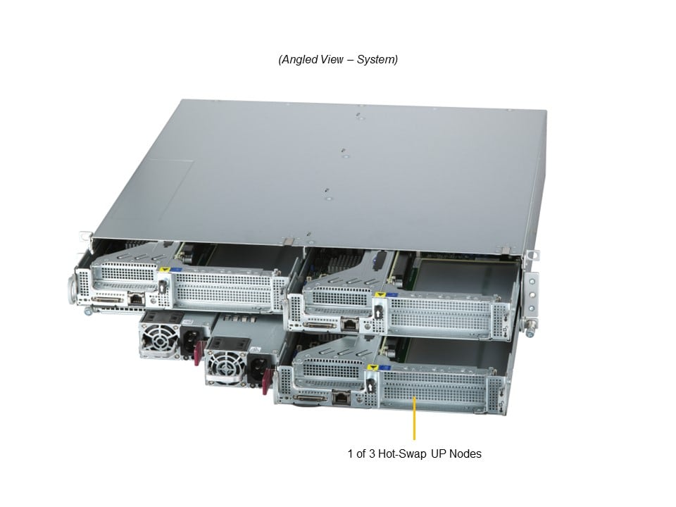 Supermicro SYS-211SE-31A — angle view