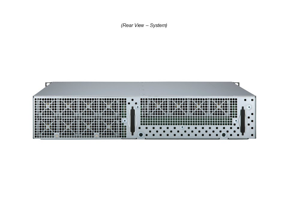 Supermicro SYS-211SE-31D — rear view