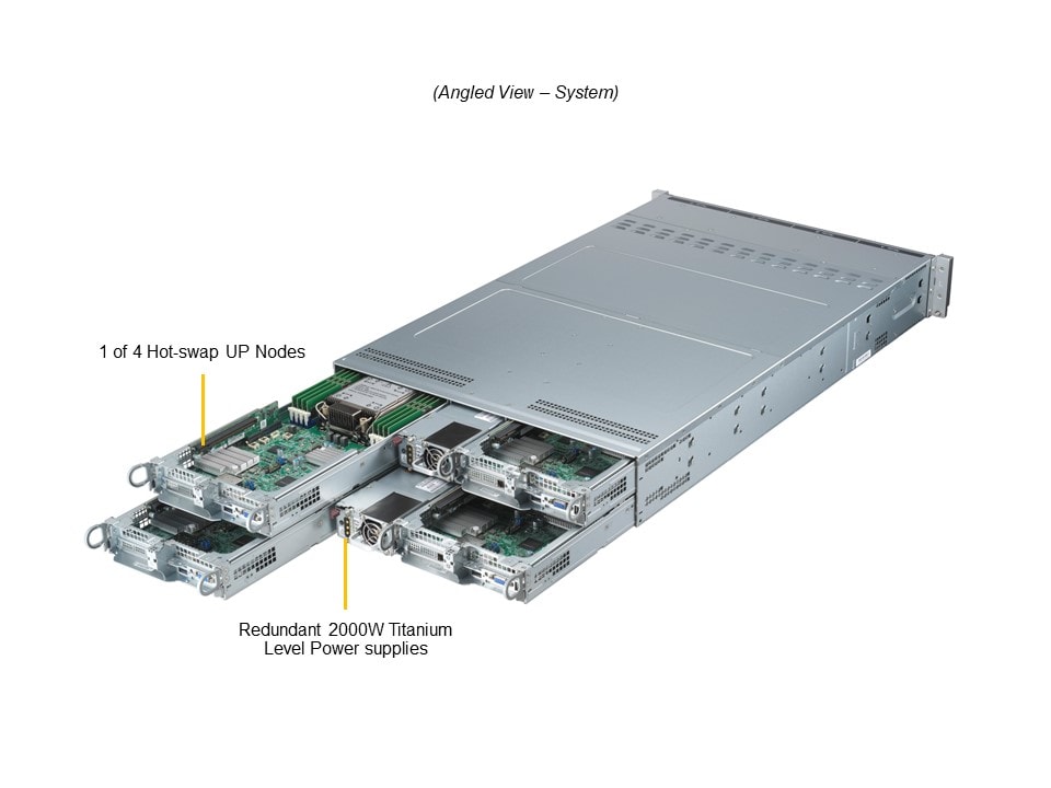 Supermicro SYS-211TP-HPTRD — angle view