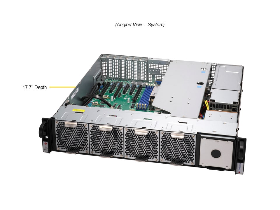 Supermicro SYS-212B-LN2T — angle view