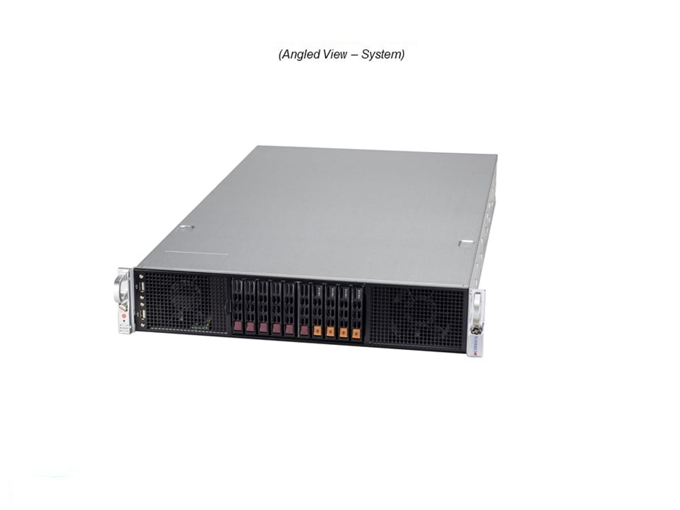 Supermicro SYS-220GP-TNR — angle view