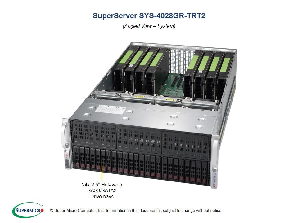 Supermicro Server SYS-4028GR-TRT2