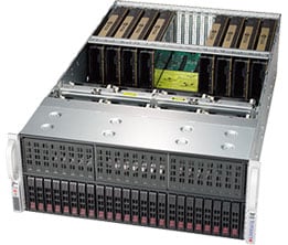 Supermicro SYS-4029GP-TRT — top view