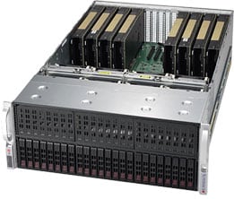 Supermicro SYS-4029GP-TRT2 — top view