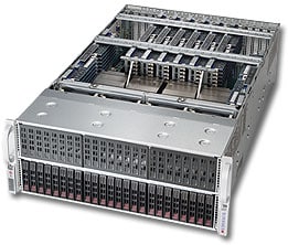 Supermicro SYS-4048B-TR4FT — top view
