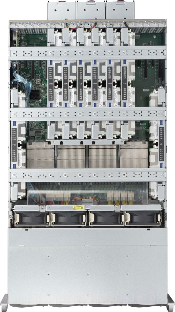 Supermicro SYS-4048B-TRFT — rear view