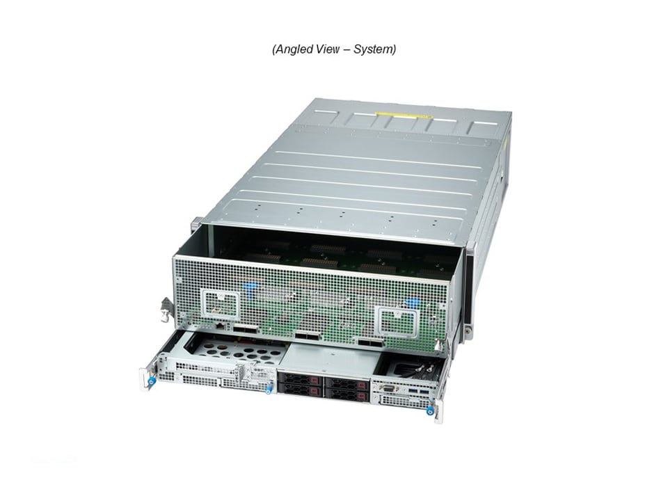 Supermicro SYS-420GH-TNGR — angle view