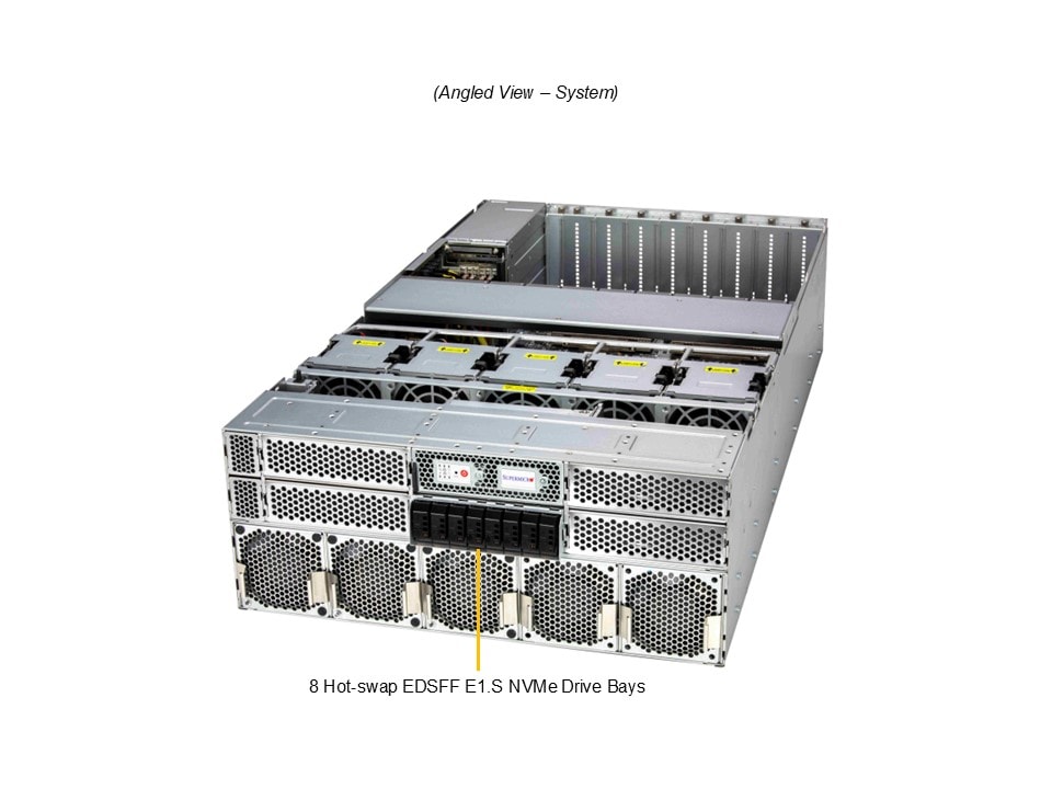 Supermicro SYS-422GL-NR — angle view