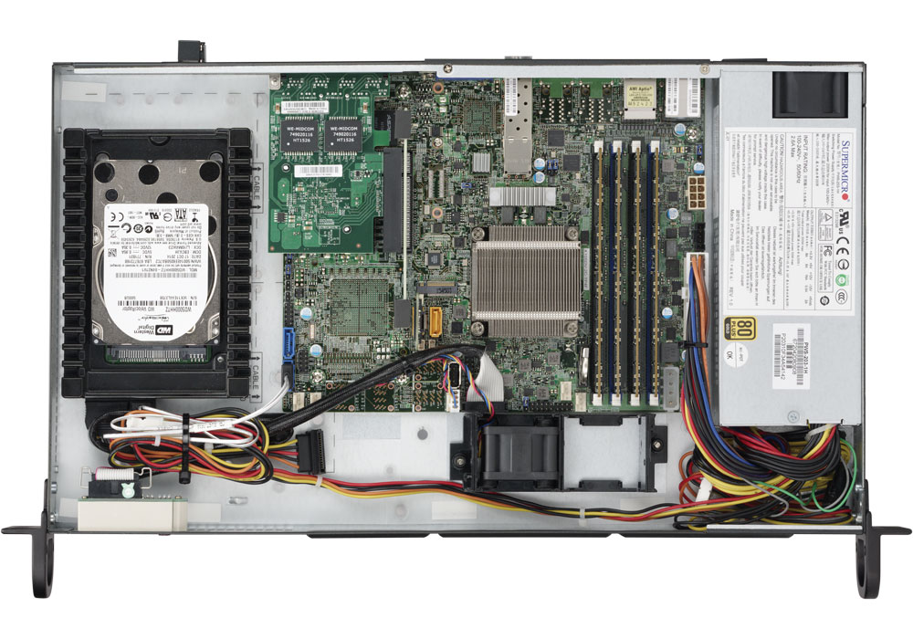 Supermicro SYS-5018D-LN4T — rear view