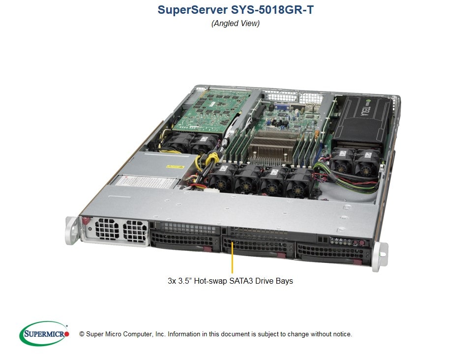 Supermicro Server SYS-5018GR-T