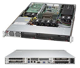 Supermicro SYS-5018GR-T — top view