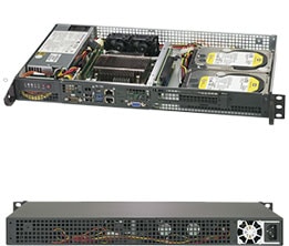Supermicro SYS-5019C-FL — top view