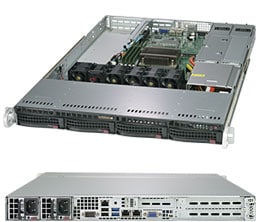 Supermicro SYS-5019C-WR — top view