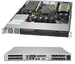 Supermicro SYS-5019GP-TT — top view