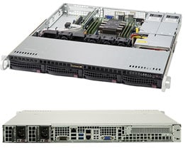 Supermicro SYS-5019P-MR — top view