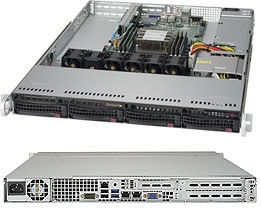Supermicro SYS-5019P-WT — top view