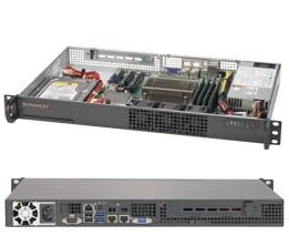 Supermicro SYS-5019S-L — top view