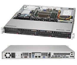 Supermicro SYS-5019S-M — top view