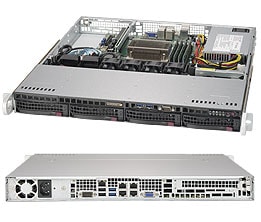 Supermicro SYS-5019S-MN4 — top view