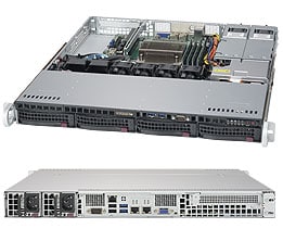 Supermicro SYS-5019S-MR — top view