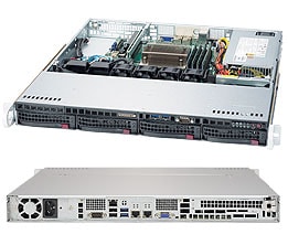 Supermicro SYS-5019S-MT — top view