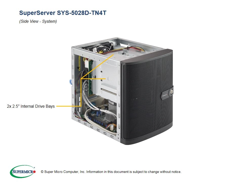 Supermicro SYS-5028D-TN4T — detail