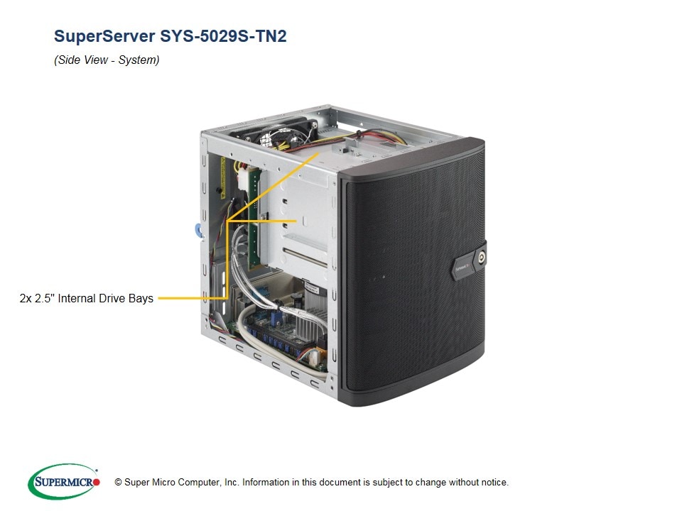 Supermicro SYS-5029S-TN2 — detail