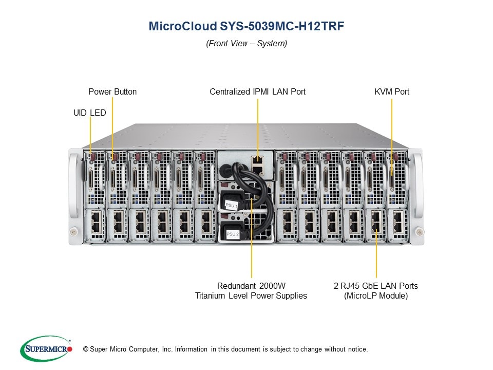 Supermicro SYS-5039MC-H12TRF — angle view