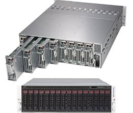 Supermicro SYS-5039MP-H8TNR — rear view