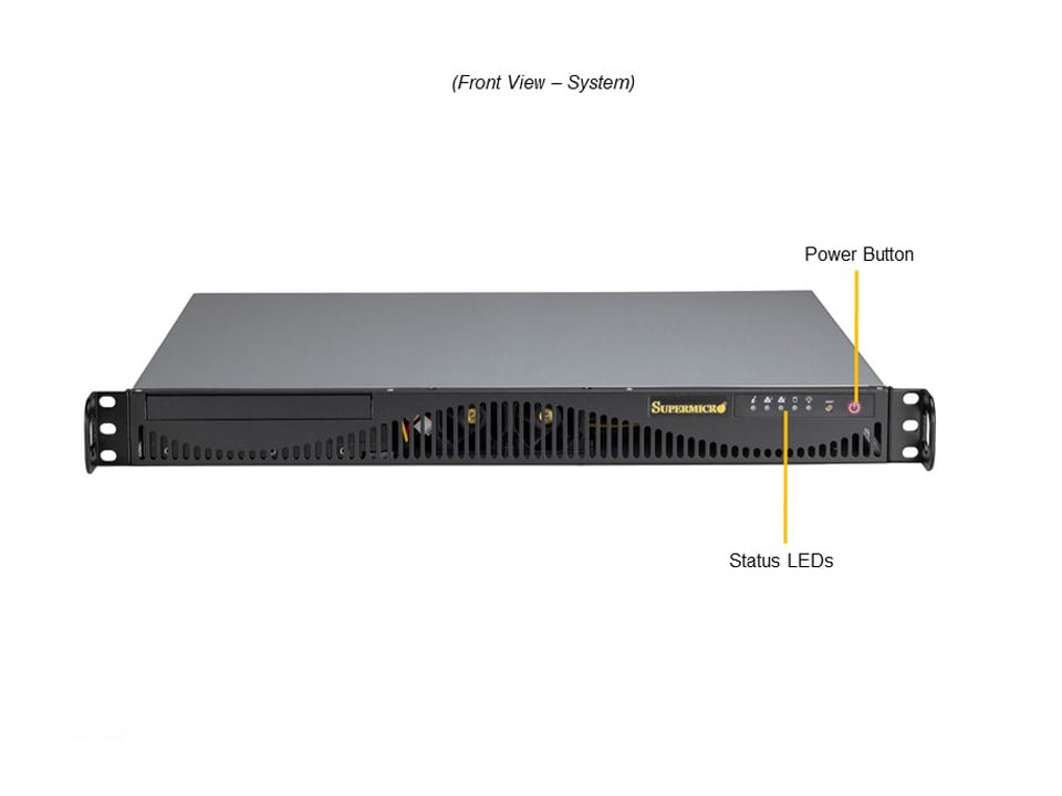 Supermicro SYS-510T-ML — front view