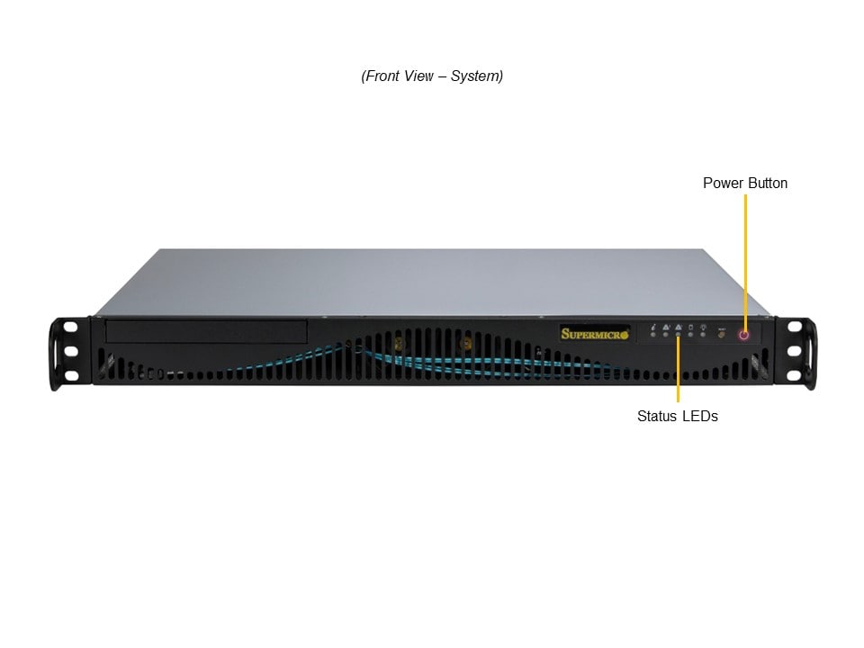 Supermicro SYS-511R-ML — front view