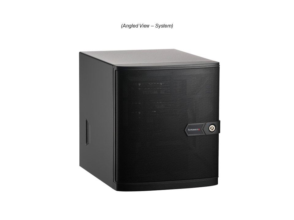Supermicro SYS-521AD-TN2 — angle view