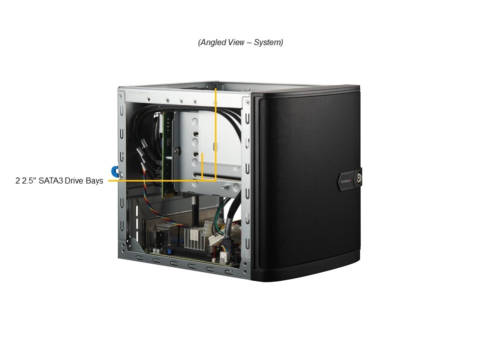 Supermicro SYS-521AD-TN2 — front view