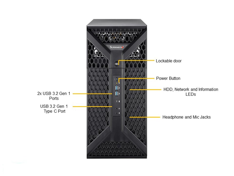 Supermicro SYS-530A-IL — front view