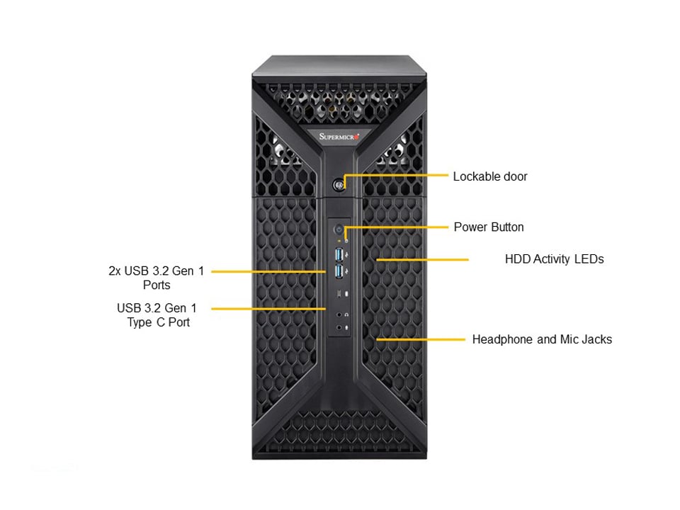 Supermicro SYS-531A-IL — front view