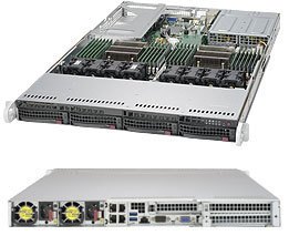 Supermicro SYS-6018U-TR4T — top view