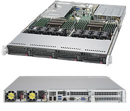 Supermicro SYS-6018U-TRTP — top view