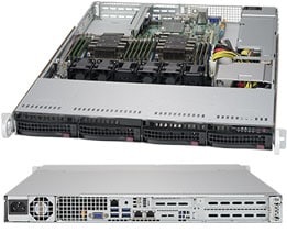 Supermicro SYS-6019P-WT — top view