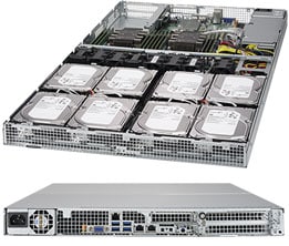 Supermicro SYS-6019P-WT8 — top view