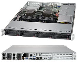 Supermicro SYS-6019P-WTR — top view