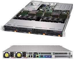 Supermicro SYS-6019U-TN4R4T — top view